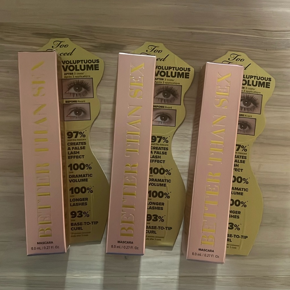 3 for $65 Better than Sex Mascara by Too Faced